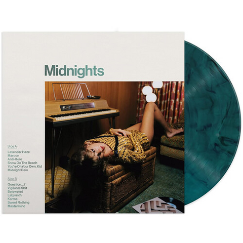 TAYLOR SWIFT - MIDNIGHTS (LP - JADE GREEN VERSION - 2022)