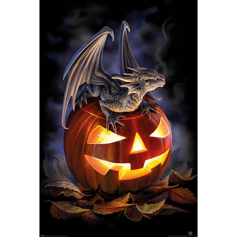 ANNE STOKES - GOTHIC ART - TRICK OR TREAT - 905 - POSTER