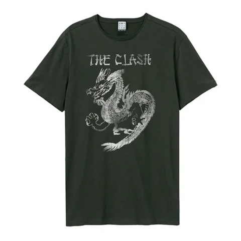 THE CLASH - NEW DRAGON - NERO - (XL) - T-SHIRT - AMPLIFIED