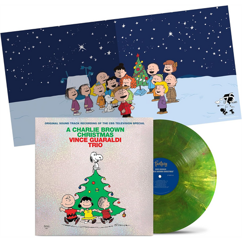 VINCE GUARALDI - A CHARLIE BROWN CHRISTMAS (LP - 60TH ANN | HOLOGRAPHIC SLEEVE | REM25 - 1965)