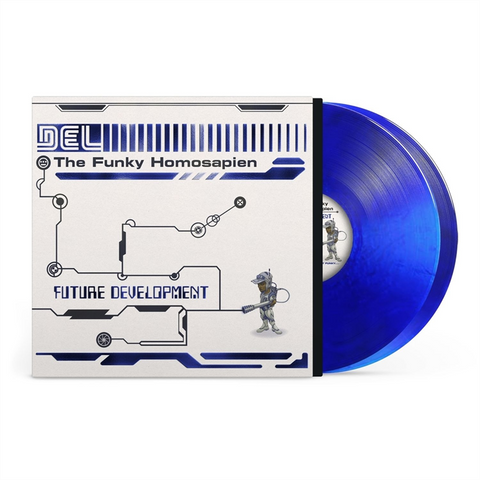 DEL THE FUNKY HOMOSAPIEN - FUTURE DEVELOPMENT (2LP - BLUE | RE26 - 1997)
