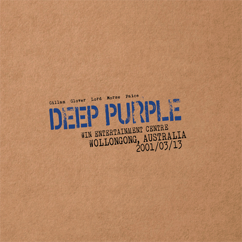 DEEP PURPLE - LIVE IN WOLLONGONG 2001 (LP - blue | ltd - 2021)