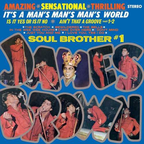 JAMES BROWN - IT'S A MAN'S MAN'S WORLD (LP)