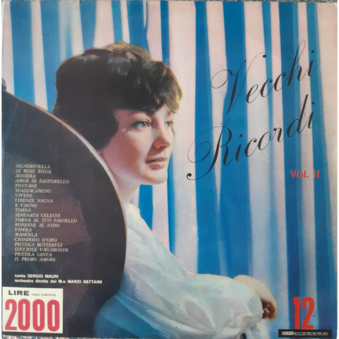 SERGIO MAURI - VECCHI RICORDI VOL. 2 (LP – usato – 1972)