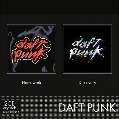 DAFT PUNK - HOMEWORK / DISCOVERY (1997-2001 - 2cd ltd ed)