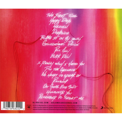 BLINK 182 - NINE (2019)