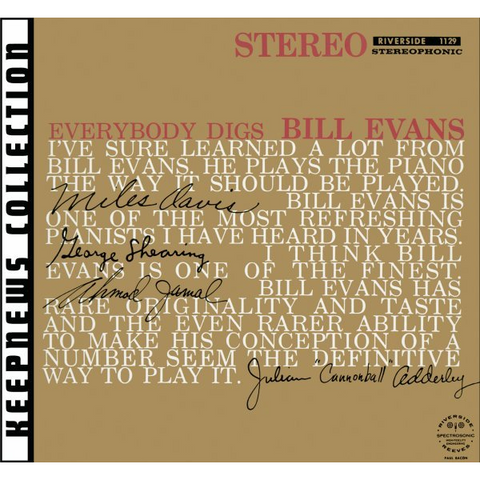 BILL EVANS - TRIO - EVERYBODY DIGS BILL EVANS (1959)
