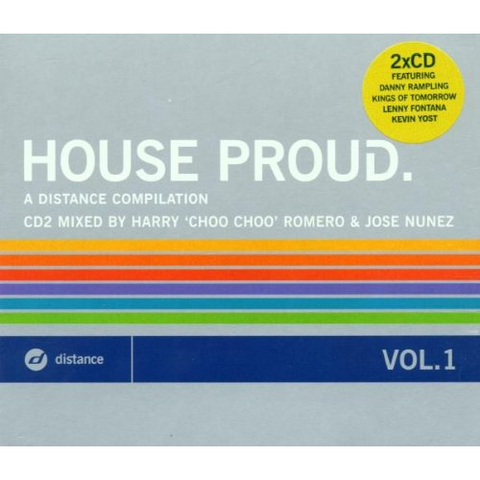HOUSE PROUD - VOL. 1 a distance compilation (2cd)