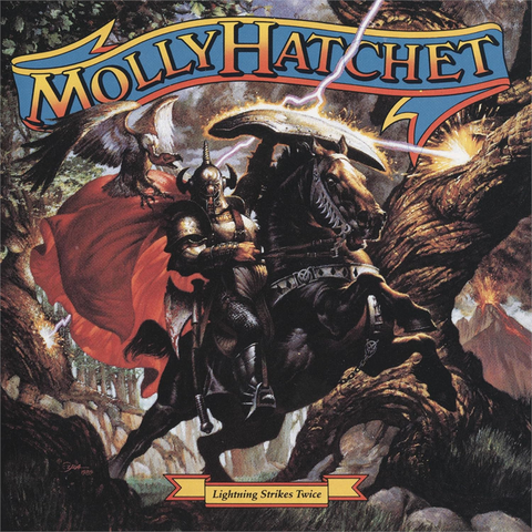 MOLLY HATCHET - LIGHTNING STRIKES TWICE (1989 - REM24)