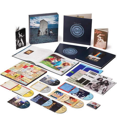 THE WHO - WHO'S NEXT / LIFE HOUSE (1971 - 10CD+BLU RAY AUDIO - LTD ED BOXSET | REM23)