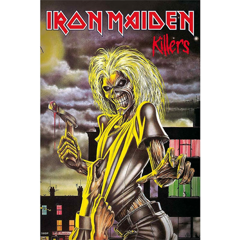 IRON MAIDEN - KILLERS - 937 - poster