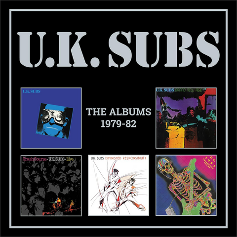 U.K. SUBS - THE ALBUMS 1979-82 (2024 - 5CD)