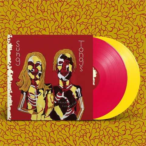 ANIMAL COLLECTIVE - SUNG TONGS (2LP - 20TH ANN | RED&YELLOW | REM24 - 2004)