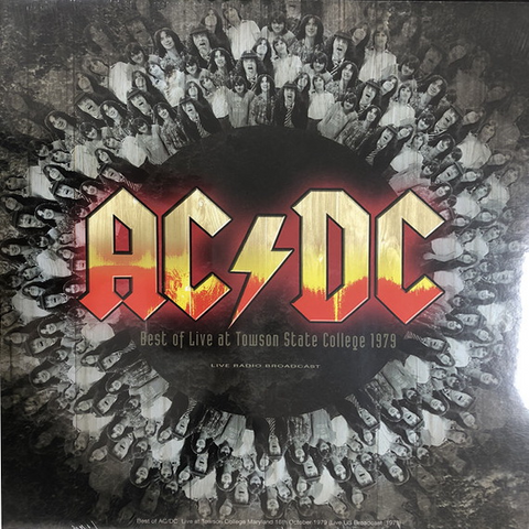 AC/DC - BEST OF LIVE AT TOWNSON STATE COLLEGE 1979 (LP - live broadcast - 2017)
