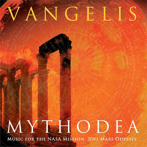 VANGELIS - MYTHODEA: music for the nasa mission 2001 mars odyssey (2LP - CRYSTAL CLEAR | REM25 - 2001)