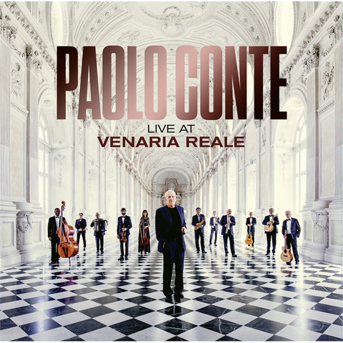 PAOLO CONTE - LIVE AT VENARIA REALE (2LP - ltd ed | trasparente - 2021)