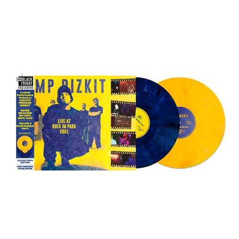 LIMP BIZKIT - ROCK IM PARK 2001 (2LP - marbled blue&yellow - RSD BlackFriday23)