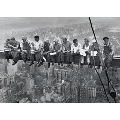 CLASSIC PHOTOS - 598 - LUNCH ATOP A SKYSCRAPER - POSTERM
