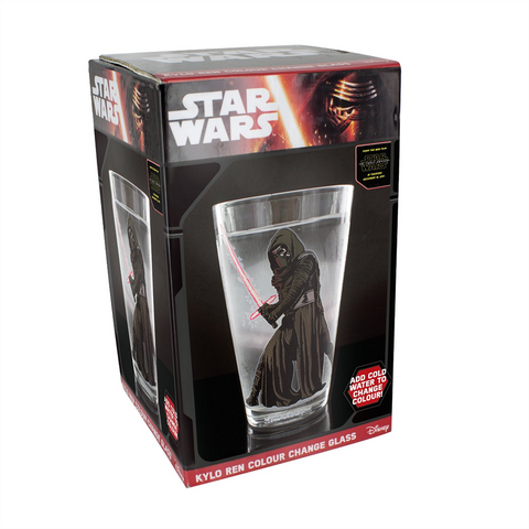 STAR WARS - KYLO REN - epVII - BICCHIERE cambia colore