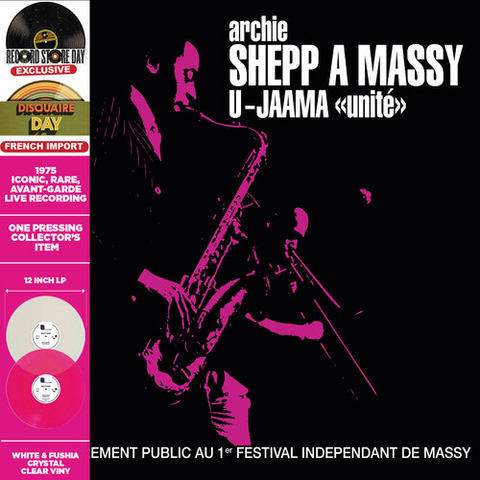 ARCHIE SHEPP - A MASSY (2LP - rosa&bianco - RSD'23)