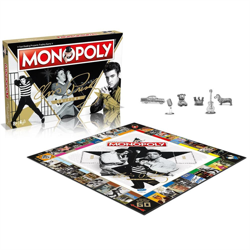 ELVIS PRESLEY - MONOPOLY - ELVIS PRESLEY - gioco da tavolo  - Monopoli