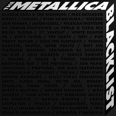 METALLICA - ARTISTI VARI - THE METALLICA BLACKLIST (2021 - tributo | 4cd)