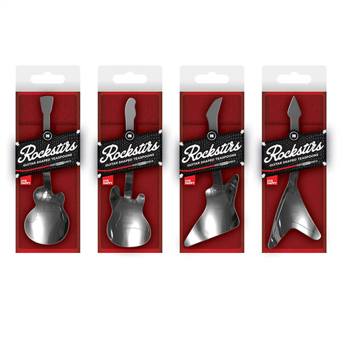 ROCKSTIRS - CUCCHIAINO - FLYING TEA -  CUCCHIAINO CHITARRA - METALLO