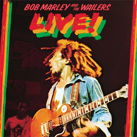 BOB MARLEY & THE WAILERS - LIVE! (LP - REM15 - 1975)