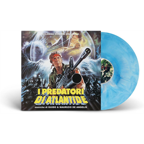 GUIDO & MAURIZIO DE ANGELIS - SOUNDTRACK - I PREDATORI DI ATLANTIDE (LP - CLRD | REM23 - 1983)