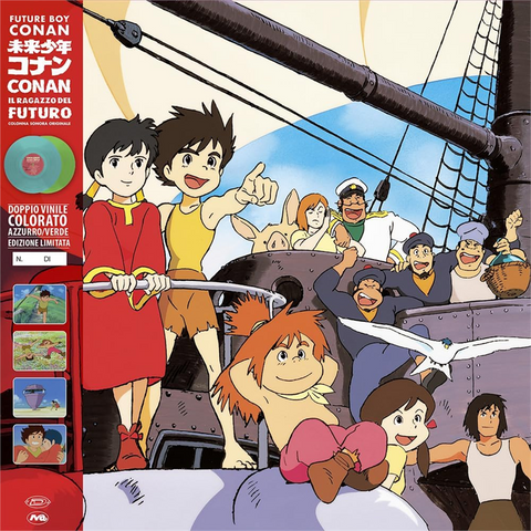 SHINICHIRO IKEBE - SOUNDTRACK - CONAN, IL RAGAZZO DEL FUTURO (2LP - CLRD - 2025)