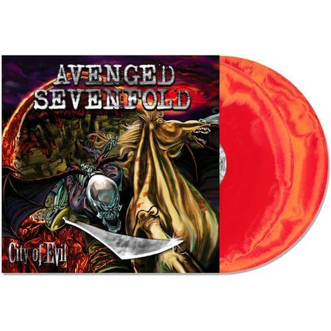 AVENGED SEVENFOLD - CITY OF EVIL [ORANGE/RED VINYL] [I] (LP