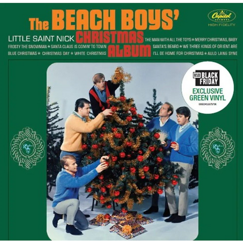THE BEACH BOYS - CHRISTMAS ALBUM (LP - verde | RSD BlackFriday23 - 1964)