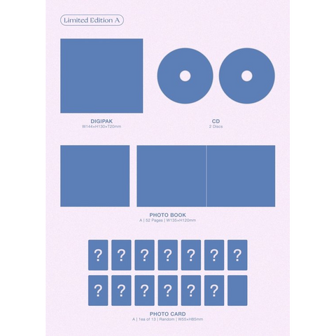SEVENTEEN - ALWAYS YOURS (2023 - 2cd+book | Blue A version)