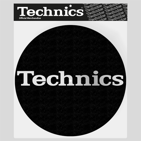 TECHNICS - ACCESSORI VINILE - TECHNICS - scritta grigio - slpimat (2pz)