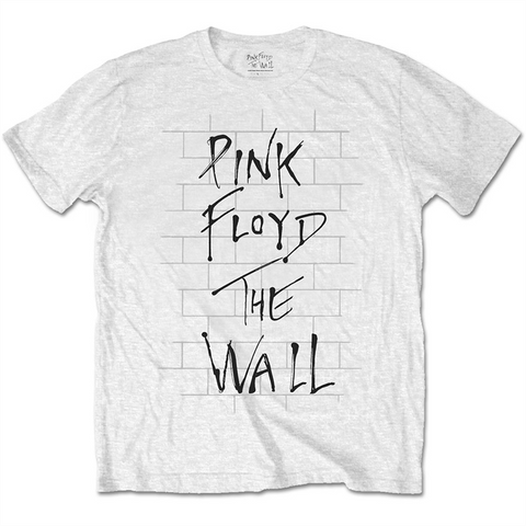 PINK FLOYD - THE WALL & LOGO - unisex - (L) - t-shirt