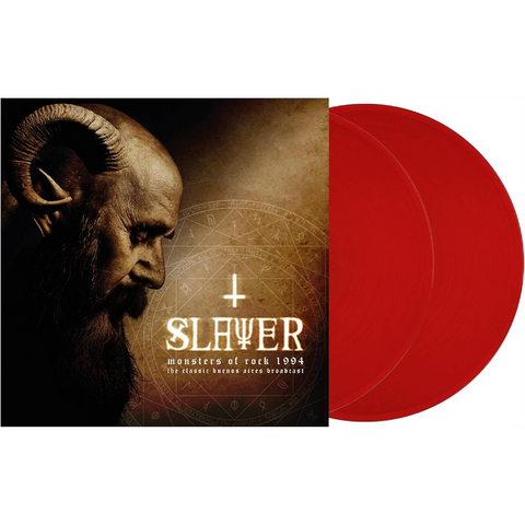 SLAYER - MONSTERS OF ROCK 1994 (2LP – ROSSO | RADIO BROADCAST – 2024)