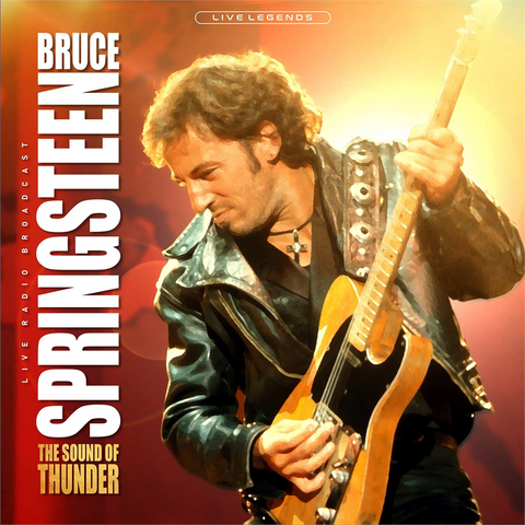 BRUCE SPRINGSTEEN - THE SOUND OF THUNDER (LP - trasparente - 2021)