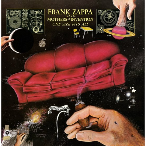 FRANK ZAPPA - ONE SIZE FITS ALL (2LP - LTD | REM25 - 1975)