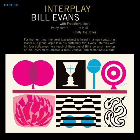 BILL EVANS - INTERPLAY (LP - ltd ed | rem23 - 1962)