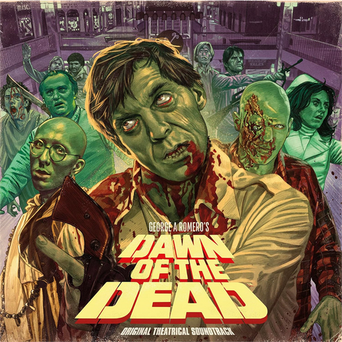 DAWN OF THE DEAD - SOUNDTRACK - DAWN OF THE DEAD (3LP - CLRD | REM23 - 1978)