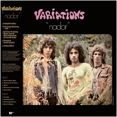 LES VARIATIONS - NADOR (LP - RSD'26 - 1970)