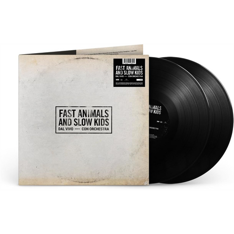 FAST ANIMALS AND SLOW KIDS - FASK - DAL VIVO CON ORCHESTRA (2LP - ltd num - 2023)