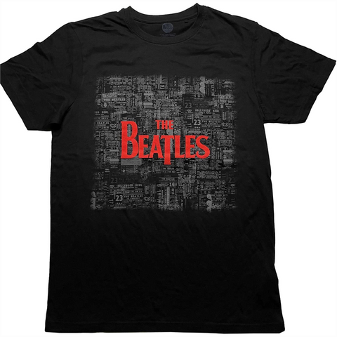 THE BEATLES - TICKETS & LOGO t-shirt