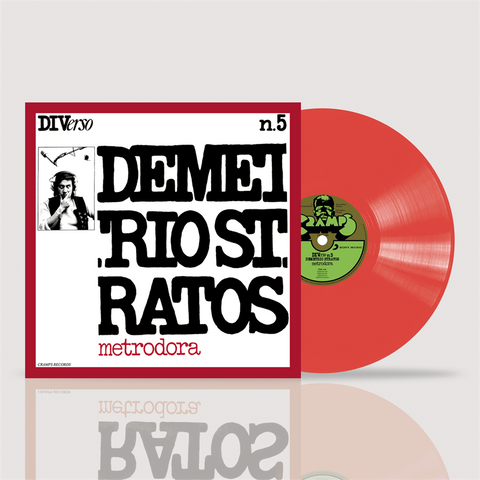 DEMETRIO STRATOS - METRODORA (LP - ROSSO | REM22 - 1976)