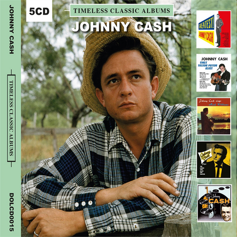 JOHNNY CASH - TIMELESS CLASSIC ALBUMS (5cd)