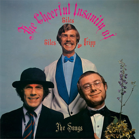 GILES & FRIPP GILES - THE CHEERFUL INSANITY OF GILES, GILES & FRIPP (LP - REM25 - 1968)