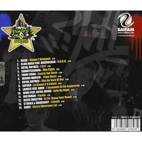 ARTISTI VARI - HIP HOP MUSIC STARS (CD+rivista)