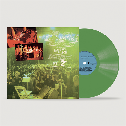 FABRIZIO DE ANDRE' - ARRANGIAMENTI P.F.M. VOL.2 (LP - VERDE | REM23 - 1979)