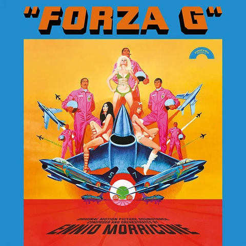 ENNIO MORRICONE - FORZA G (LP - ARANCIONE | RE26 - 1972)