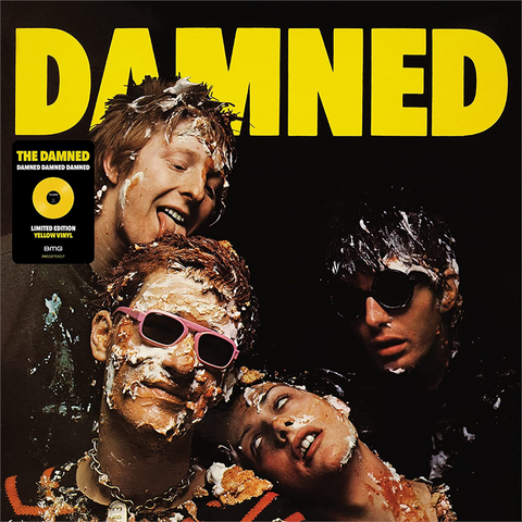 THE DAMNED - DAMNED DAMNED DAMNED (LP - giallo | rem22 - 1977)